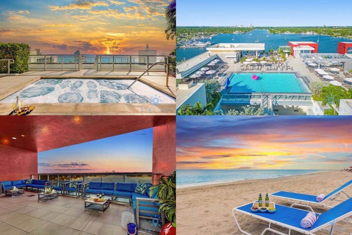 Hollywood Beach Broad-Walk - Pool - Gym & Hot Tub Eksteriør bilde